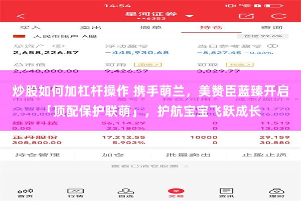 炒股如何加杠杆操作 携手萌兰，美赞臣蓝臻开启「顶配保护联萌」，护航宝宝飞跃成长